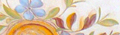 Decorazione liberty su soffitto
